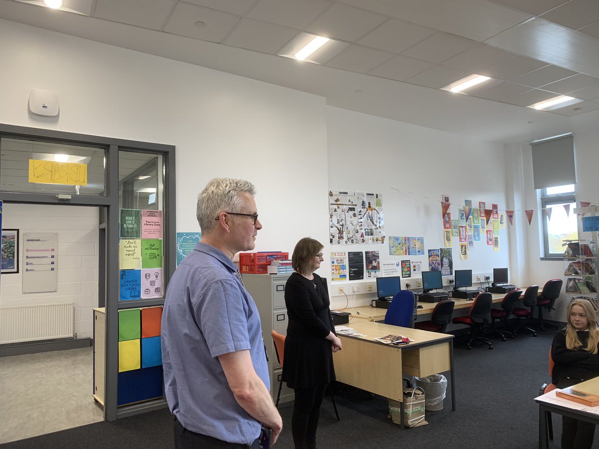 Linwood High School Library tweet media