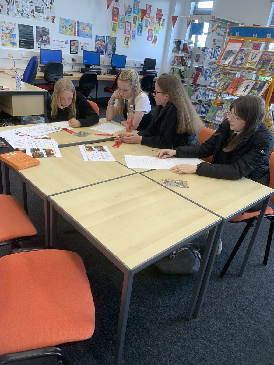 Linwood High School Library tweet media