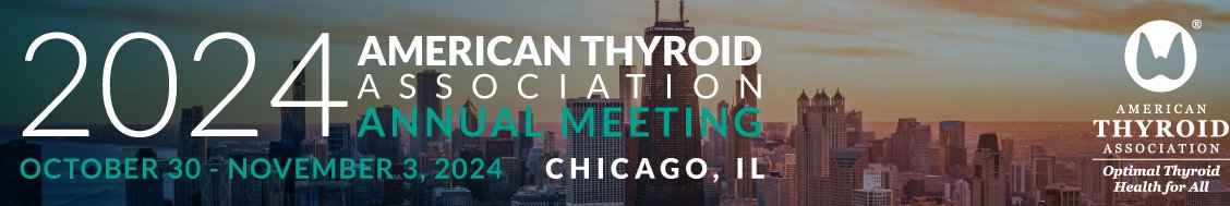 Check out the ATA Annual Meeting program and confirmed speakers! ow.ly/6N4350Rle5W #ATAAnnualMeeting2024 #Thyroid #ThyroidEducation #LifeLongLearning