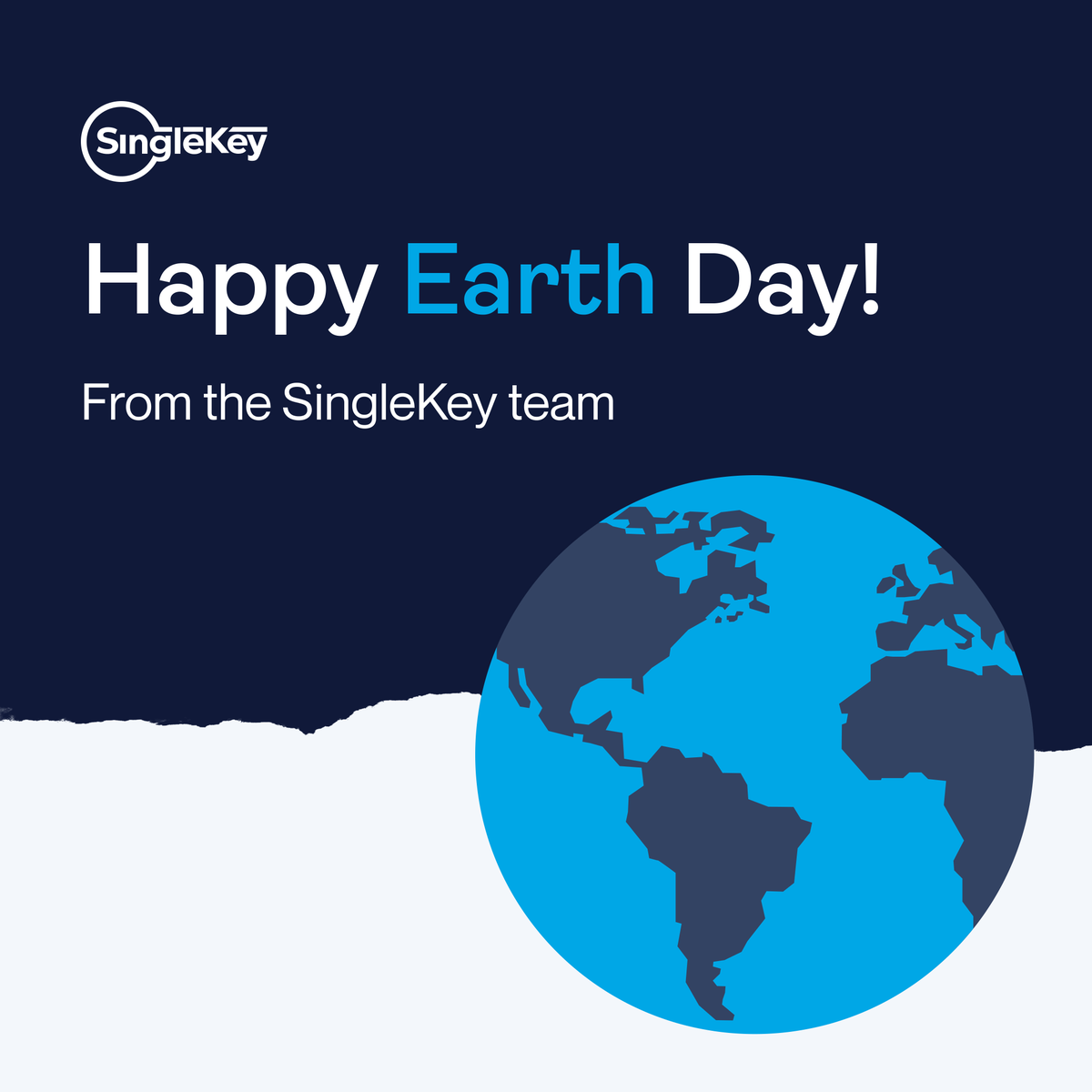 Happy Earth Day!🌎

Join the eco-friendly movement to conserve paper by switching to SingleKey's digital solutions! 💻 ♻️

 #EarthDay #EcoFriendly #DigitalSolutions #GoGreen #SavePaper #EnvironmentallyFriendly
