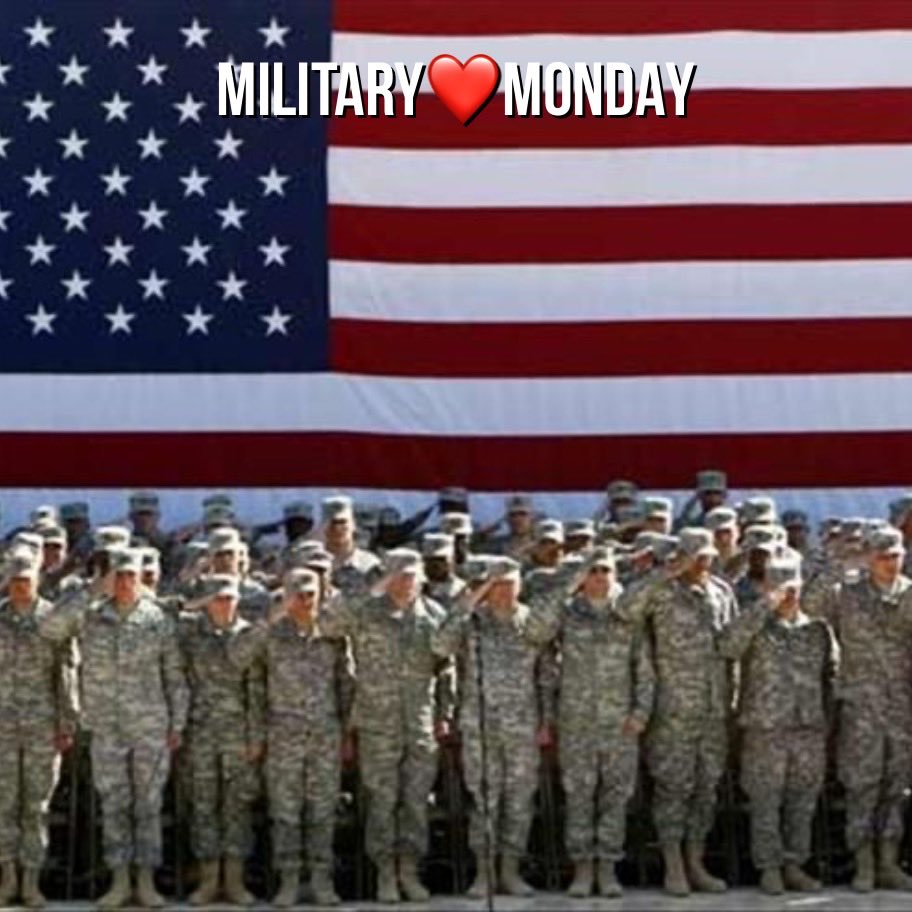 HAVE A GREAT MILITARY MONDAY 
VETERANS❤️LIVES❤️MATTER