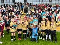 #PS3 - Today we took part in the final Newport Girls Football League day @rodneyparade ,led in partnership by ourselves @CountyCommunity ,@NewportLiveUK and @FAWales . The girls had amazing day and even managed to win the whole League! Da iawn girls we are super proud of you!!⚽