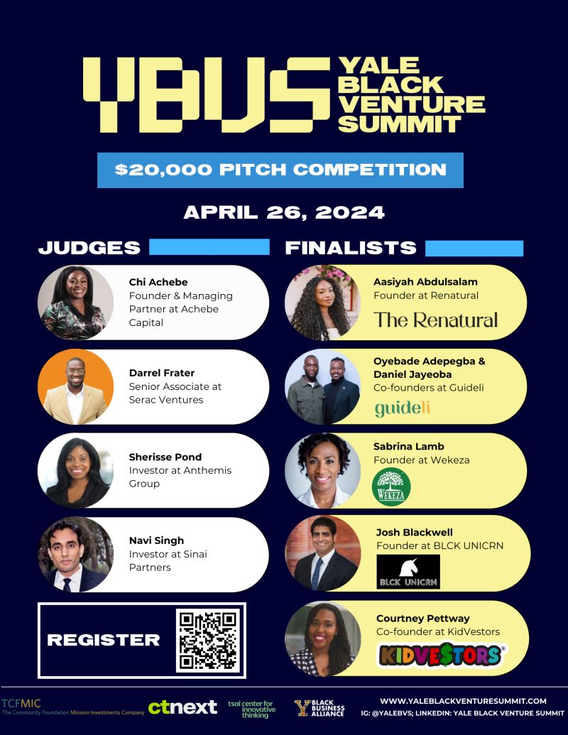 visiblehandsvc's tweet photo. Congratulations to VHNYC II Founders Oyebade (Bade) Adepegba &amp; Daniel Jayeoba of @myguideli  on recently being selected as finalists for the Yale University Black Venture Summit pitch prize!
https://t.co/pRyPqHeeiQ https://t.co/iA3OINoogs