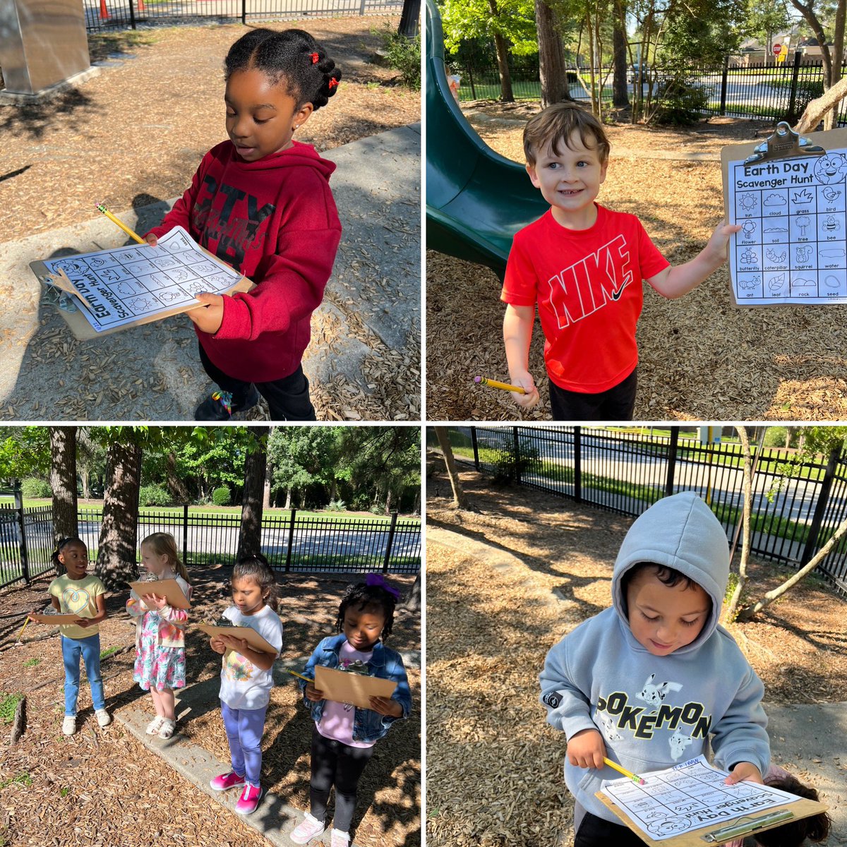 MsAlvarez_SWE's tweet photo. Excited to kick off our Earth Day with a scavenger hunt! 🌍 🌳 @ReadandWriteBFF @LEThomas_ECE @Barela_ECE @HumbleISD_PREK @emma_lu2 @edleaderHall @Shrader_SWE #prekexplorers #playforprek https://t.co/8kKhvmX7iG