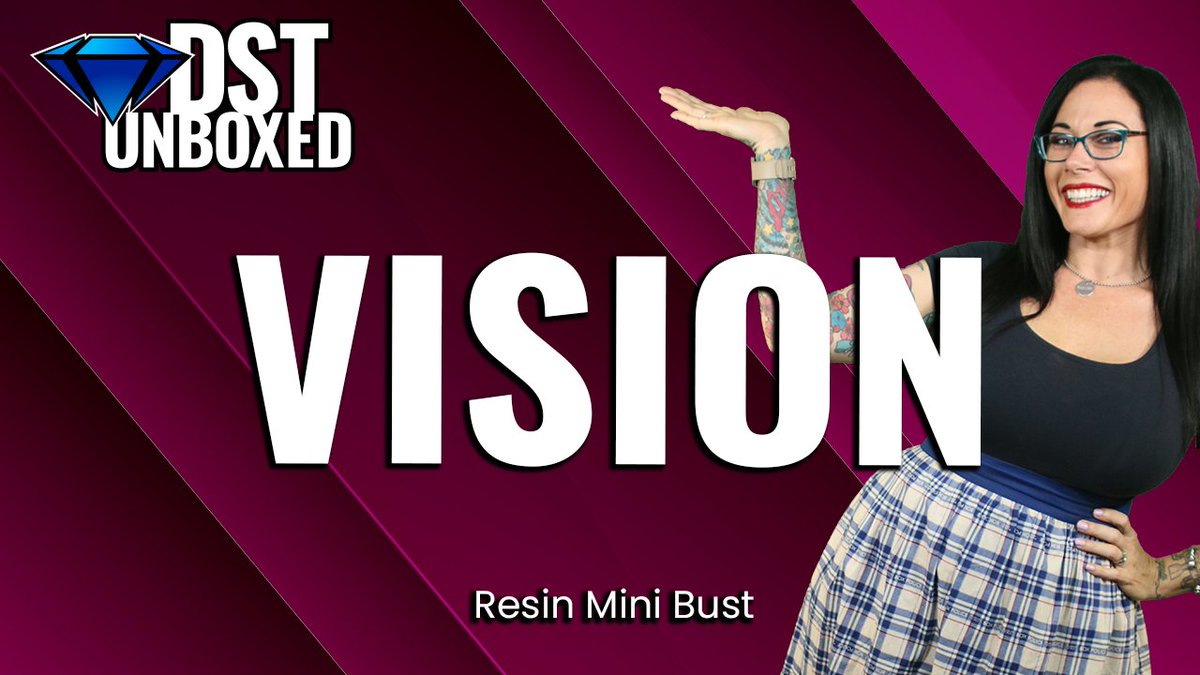 Brought back by the #ScarletWitch, check out the Vision Mini Bust in the newest #DSTUnboxed! youtu.be/atNIiOMHJIY
#Marvel #DiamondSelectToys #360video #CollectDST #WandaVision #unboxing