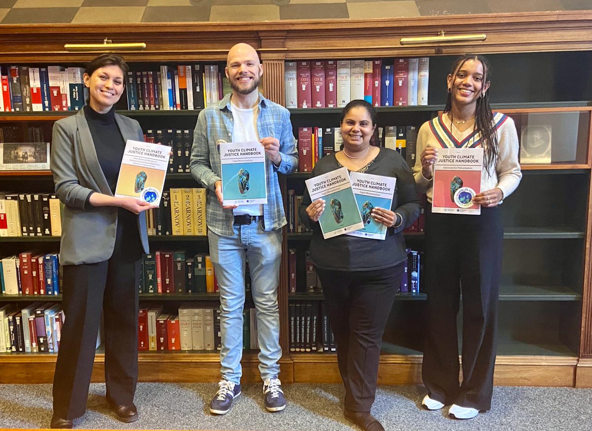 To help states and int. organizations making their submissions to the #ICJ, @WY4CJ  in cooperation with several int. lawyers, published a handbook with legal arguments: wy4cj.org/handbook
 The handbook is now available at the @PeacePalaceLib.

#intlaw #EarthDay2024