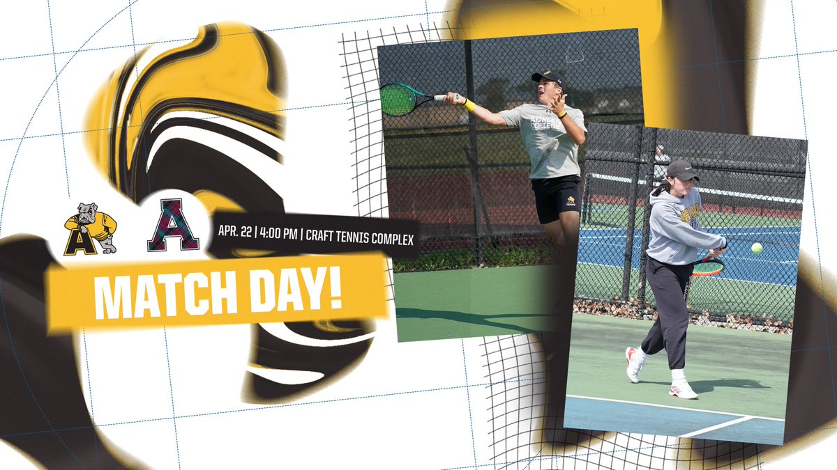 🚨MATCH DAY!🚨
🎾 @Dawgs_Tennis & @AC_WomensTennis vs. Alma College
⏰4:00 PM
📍Adrian, Michigan

#GDTBAB