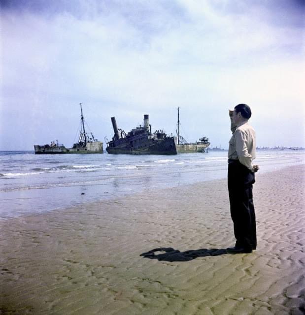 Normandy, France, 1947, Omaha Beach