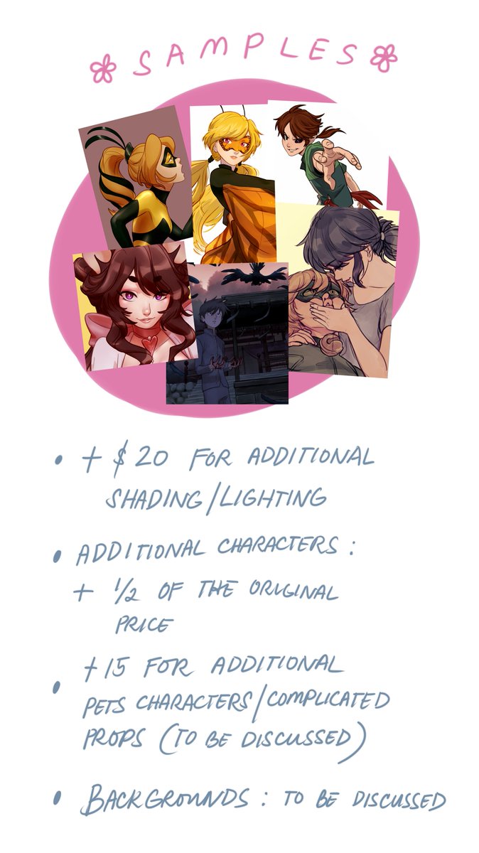 Halloo! I'm opening a 10-15 slots for commissions! Here's all the complete details https://t.co/vAm0pbvrdK 