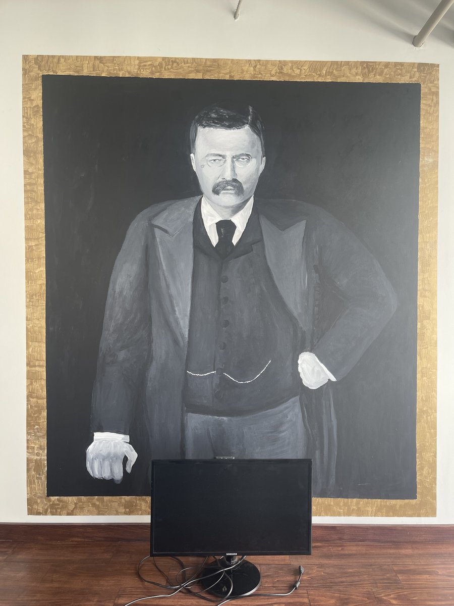 bullmooseALBANY's tweet photo. We were founded on the spirit and philosophy of Teddy Roosevelt, the creator of the United States Forestry Service and the United States Fish and Wildlife Service. Few presidents did more for conservation than TR did.
 We remind all of us to touch the Earth. Happy Earth Day 2024. https://t.co/tlwQrwkeNN