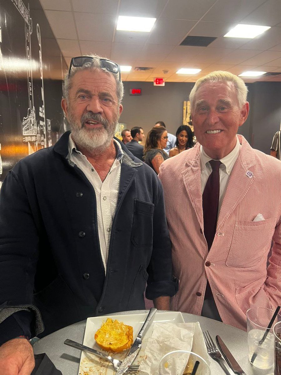 President Trump, Roger Stone and @MelGibsonNew