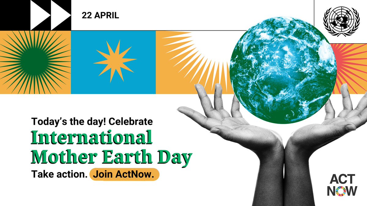 The science is clear: It is not too late to do something about climate change, but we must #ActNow. This #EarthDay join in demanding urgent #ClimateAction to cut emissions, deliver justice to the most vulnerable, and save our common home 🌍 bit.ly/unclimate-myth…