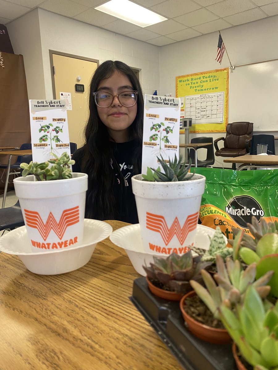 Happy Administrative Assistants week- Thank you for helping us grow’! #TeamSISD #UnleashYourPower