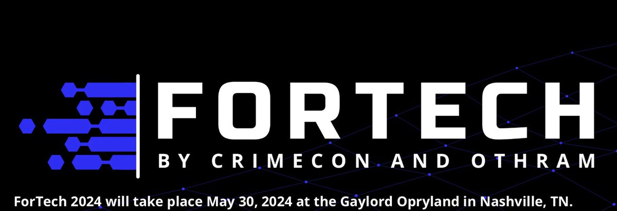 Join us for the first #FORTECH24! The latest forensic DNA tech shared by scientists at DoD, NIJ & private labs, as well as law enforcement & lawmakers. Learn about NamUs & preview the future of forensic genetic genealogy database search. Register at fortechcon.com.