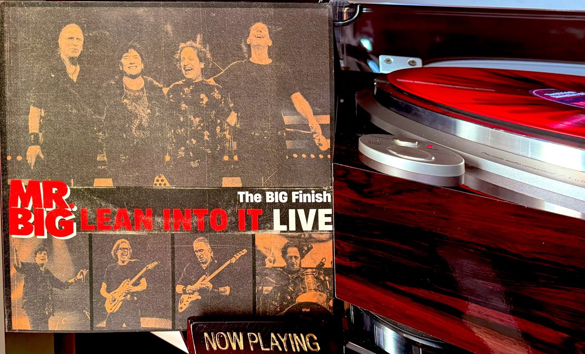 Now spinning at Skylab:

Mr. Big - The Big Finish: Lean Into It Live
#NowPlaying #Vinyl #MrBig #RSD2024