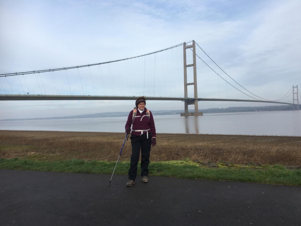 Meryl @MerylWardLincs & Rosie start their Viking Way walk at Barton on Humber on Sunday 28th April. They will be walking 14 miles to Barnetby le Wold on their first day #GetActiveForAlan 147 miles in 11 days. #VikingWay Will they see Vikings?