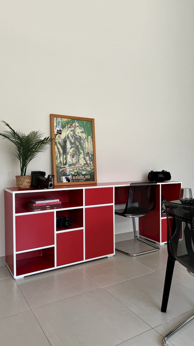 willbeach__'s tweet image. Made a thing. Got a new desk/sideboard designed and built for the Dubai house