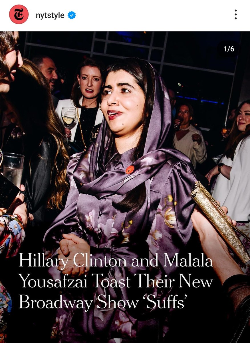 Malala decided to do this in the midst of the ongoing Palestinian genocide. You know why she has only given muted statements on the issue that too after public pressure? It's so she still gets to socialize and work with those responsible not just for the genocide, but also the…