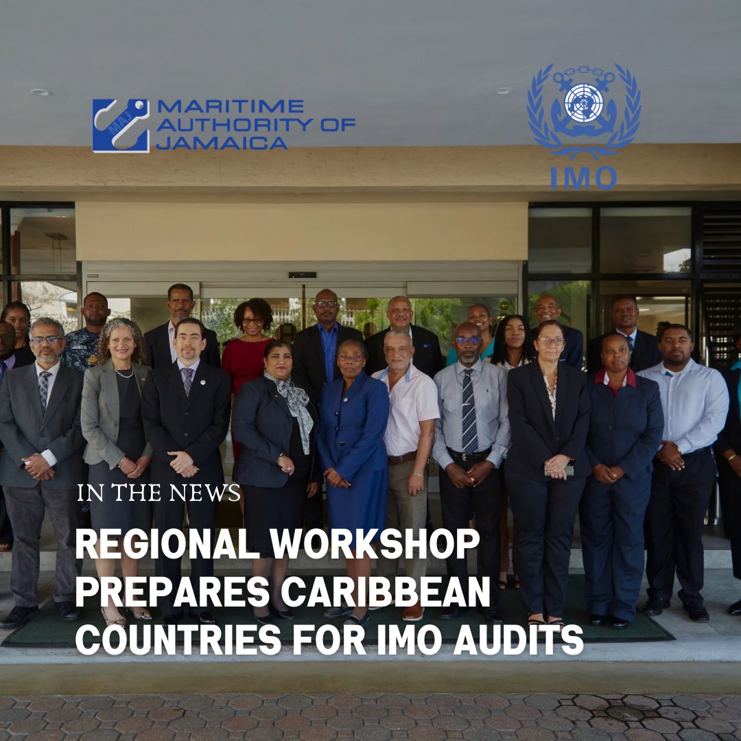 #MAJInTheNews - via @imo_hq Senior maritime administrators from seven Caribbean countries completed a regional workshop in preparation for forthcoming audits under the IMO Member State Audit Scheme (IMSAS).