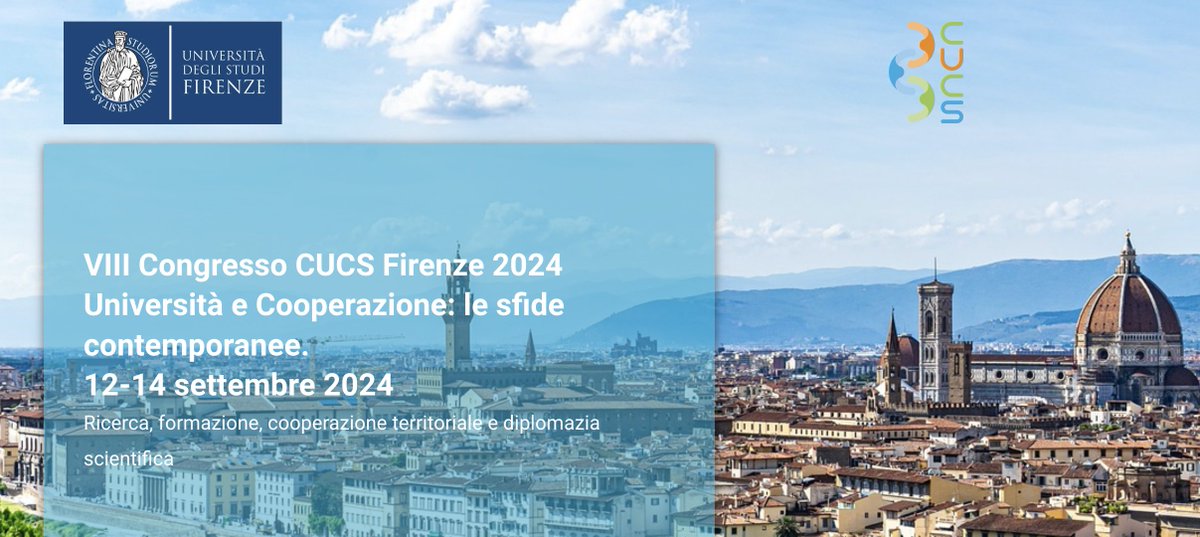 Call for #abstracts

8th Conference of the CUCS network – University Coordination for #DevelopmentCooperation convened by @UNI_FIRENZE 

Session 'Barriers to and Practical Implications of Managing the Water-Energy-Food-Ecosystem #Nexus'

Deadline for submission 20.05.2024