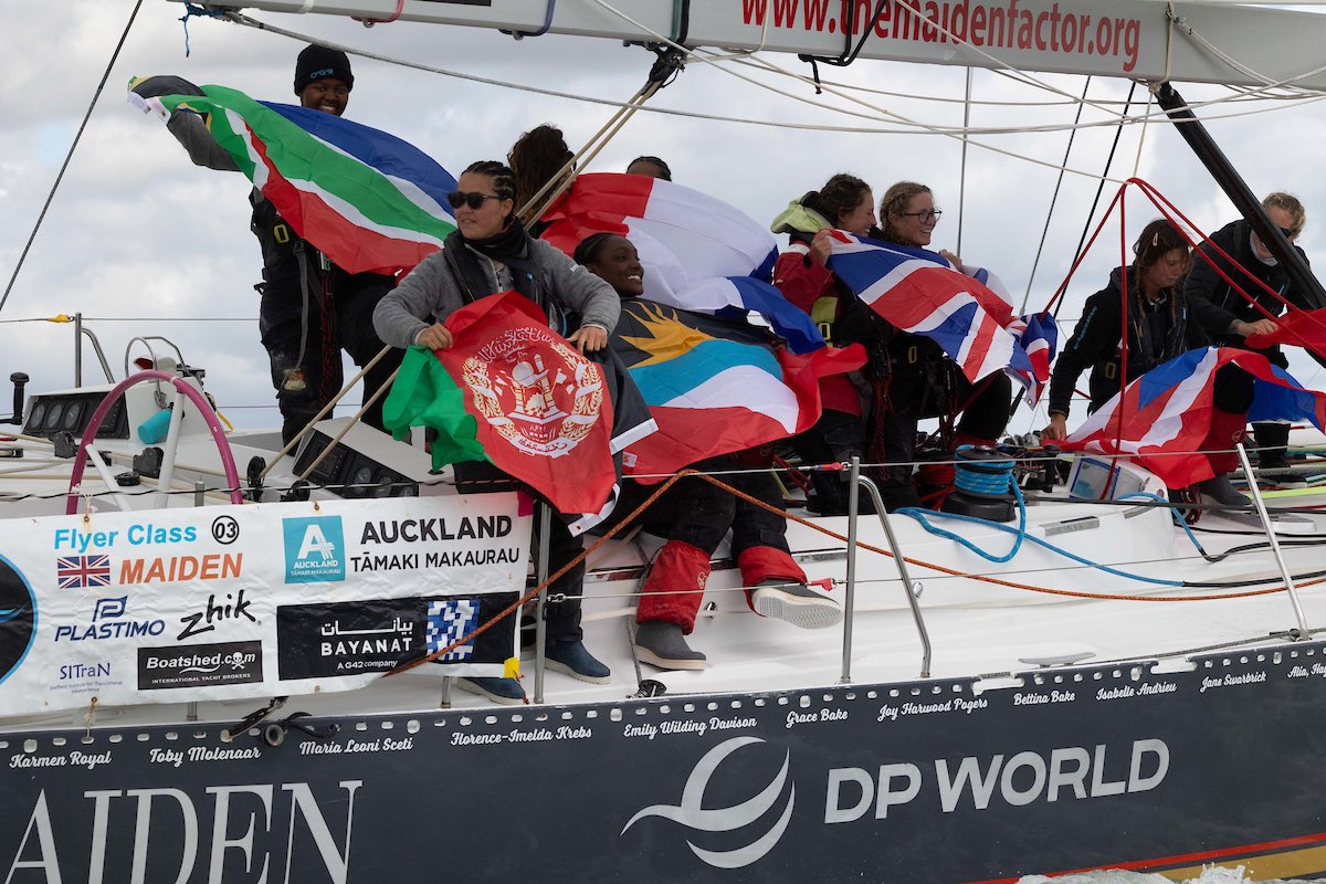 Maiden Triumphant Taking IRC Gold in McIntyre Ocean Globe Race
Maiden’s Win is official! Tfirst ever all-women crew to win an around the world yacht race! Credit: Aida / Tim / OGR2023

oceangloberace.com/maiden-wins-mc…