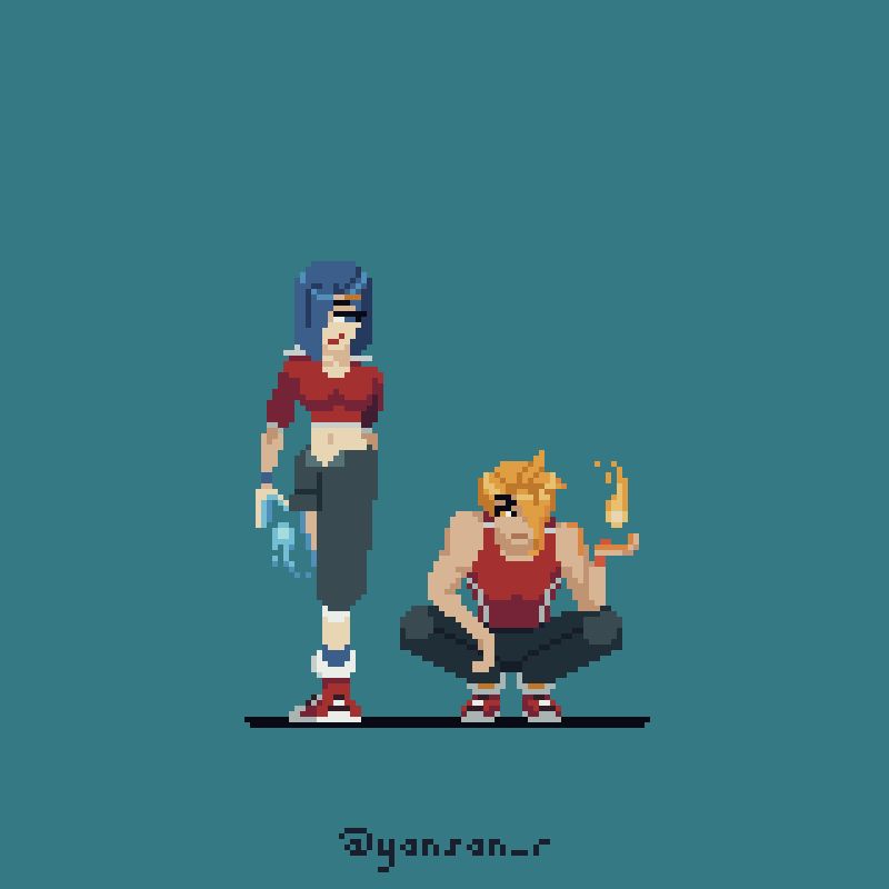 yansan_io's tweet photo. First time!

#team #pixel_dailies #pixelart #Retro #ドット絵 #픽셀아트 https://t.co/fV5ObNErCO