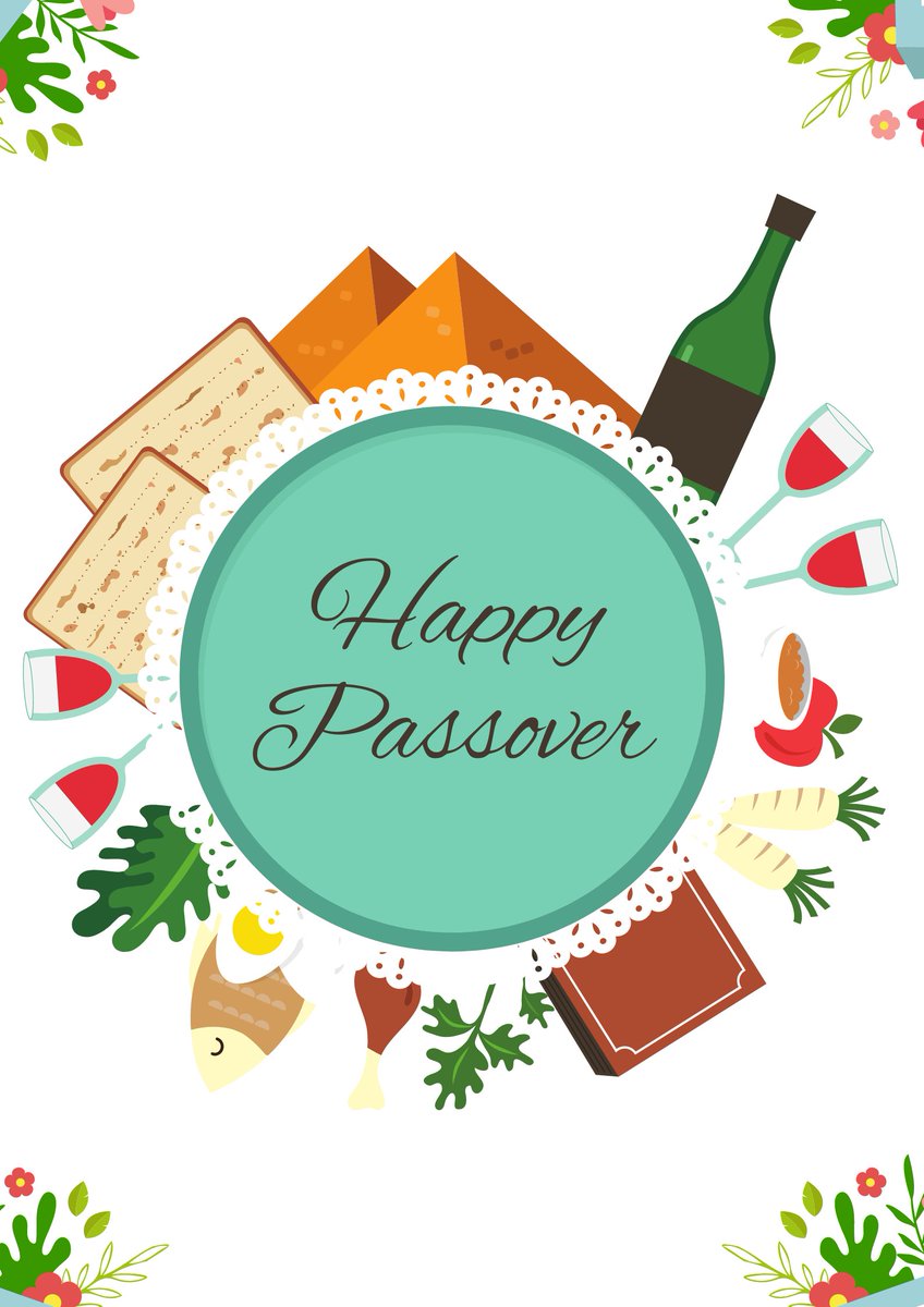 Wishing you all prosperity, joy, and peace this Passover.