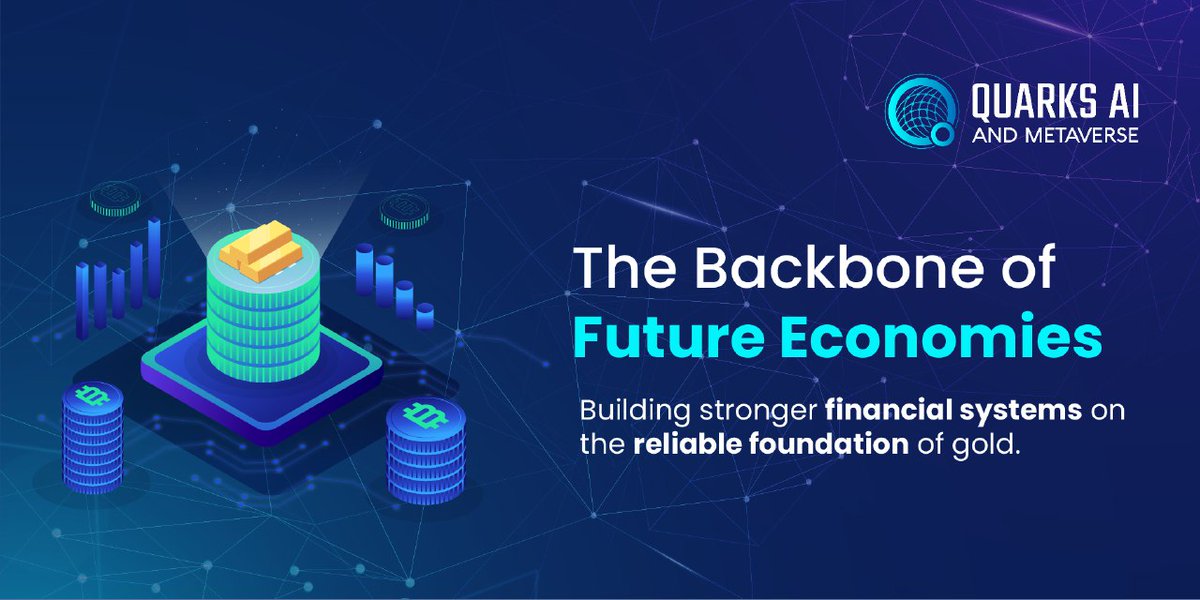 Building stronger financial systems on the reliable foundation of gold. 

#GoldBackbone #EconomicStability #BTC #ETH #NFT #WEB3 #CRYPTO
