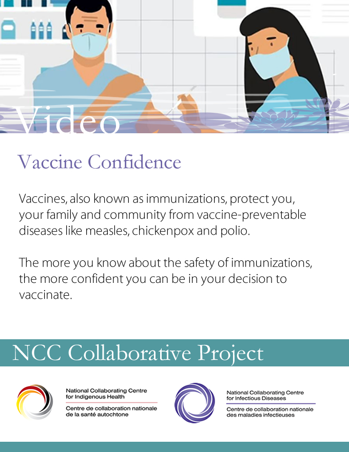 Immunization Awareness Week is April 22-30 - sharing #TheNCCIH and @NCCID video “Vaccine Confidence”: nccih.ca/495/Vaccine_Co…

See also: nccih.ca/485/NCCIH_in_t… and immunize.ca/niaw#:~:text=N…

#IndigenousHealth #VaccinesWork #InfectiousDiseases