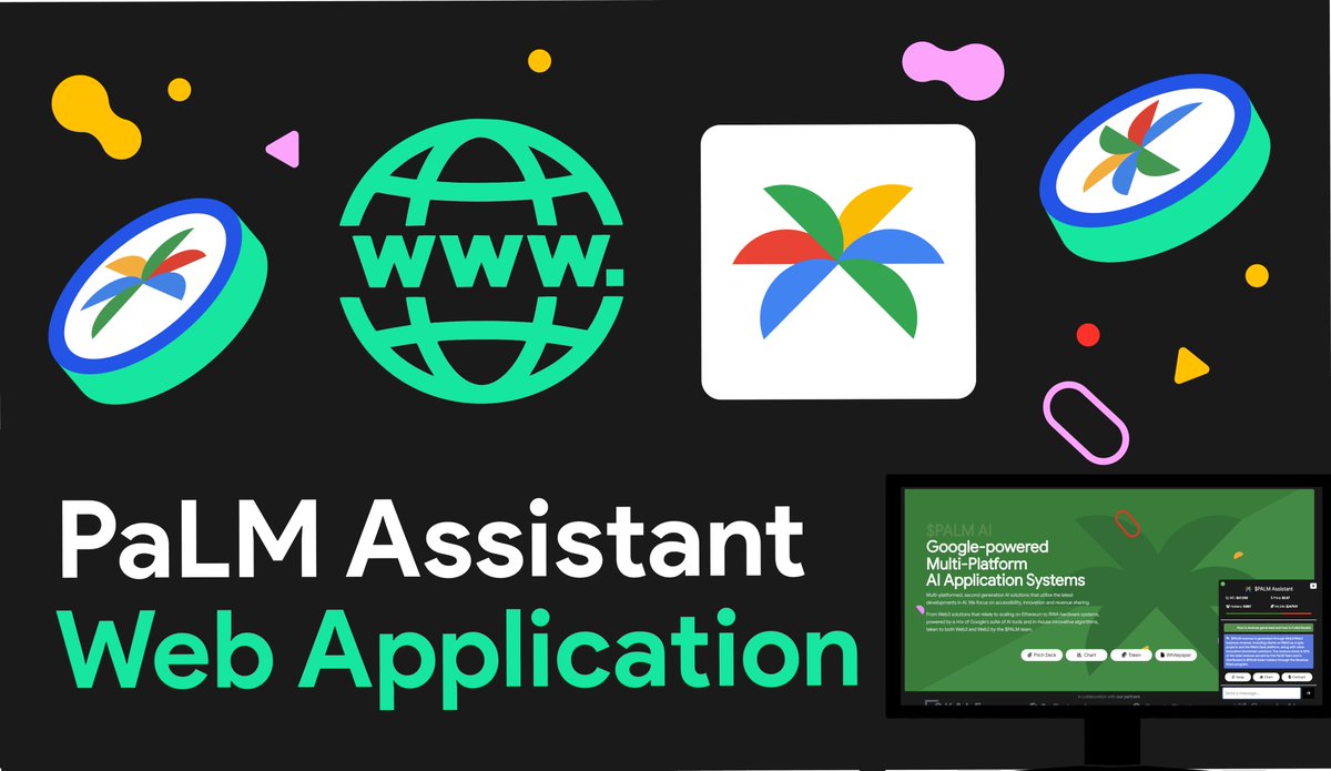 $PALM Product Release: Web Assistant! 🌐 Websites play a huge role in the presentation of projects and businesses, and as such the latest information there should be readily accessible for all types of readers. 🆕 We are happy to announce that all PaLM Assistants are now…