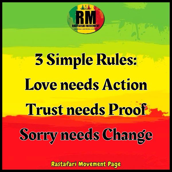 3 Simple Rules:
Love needs Action
Trust needs Proof
Sorry needs Change