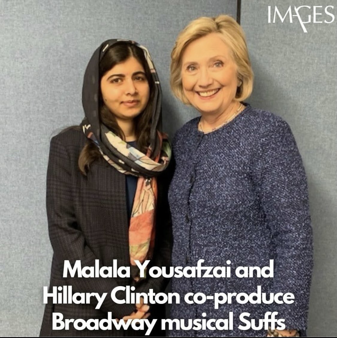 Talk about a fall from grace, of all the people to collaborate with! First Apple+ and now Clinton. No wonder we haven’t heard a peep from Malala on Gaza.