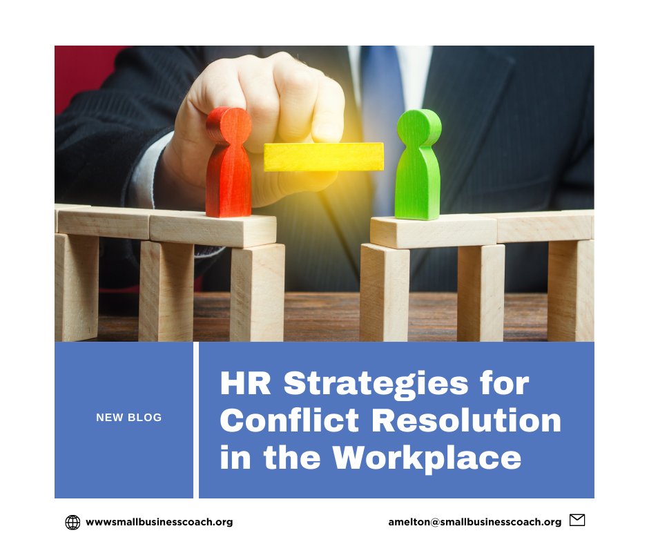 In this article, we will explore some effective strategies HHR Strategies for Conflict Resolution in the Workplace 

#smallbusinesscoach #businesscoach #smallbusinessowners #businessowners #businesstips #workplaceresolution #workplaceconflict