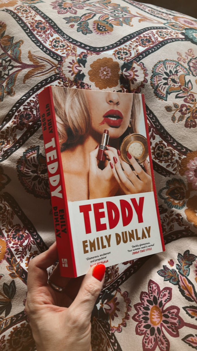 Thank you @4thEstateBooks for sending me a copy of Teddy which is out in July 😅