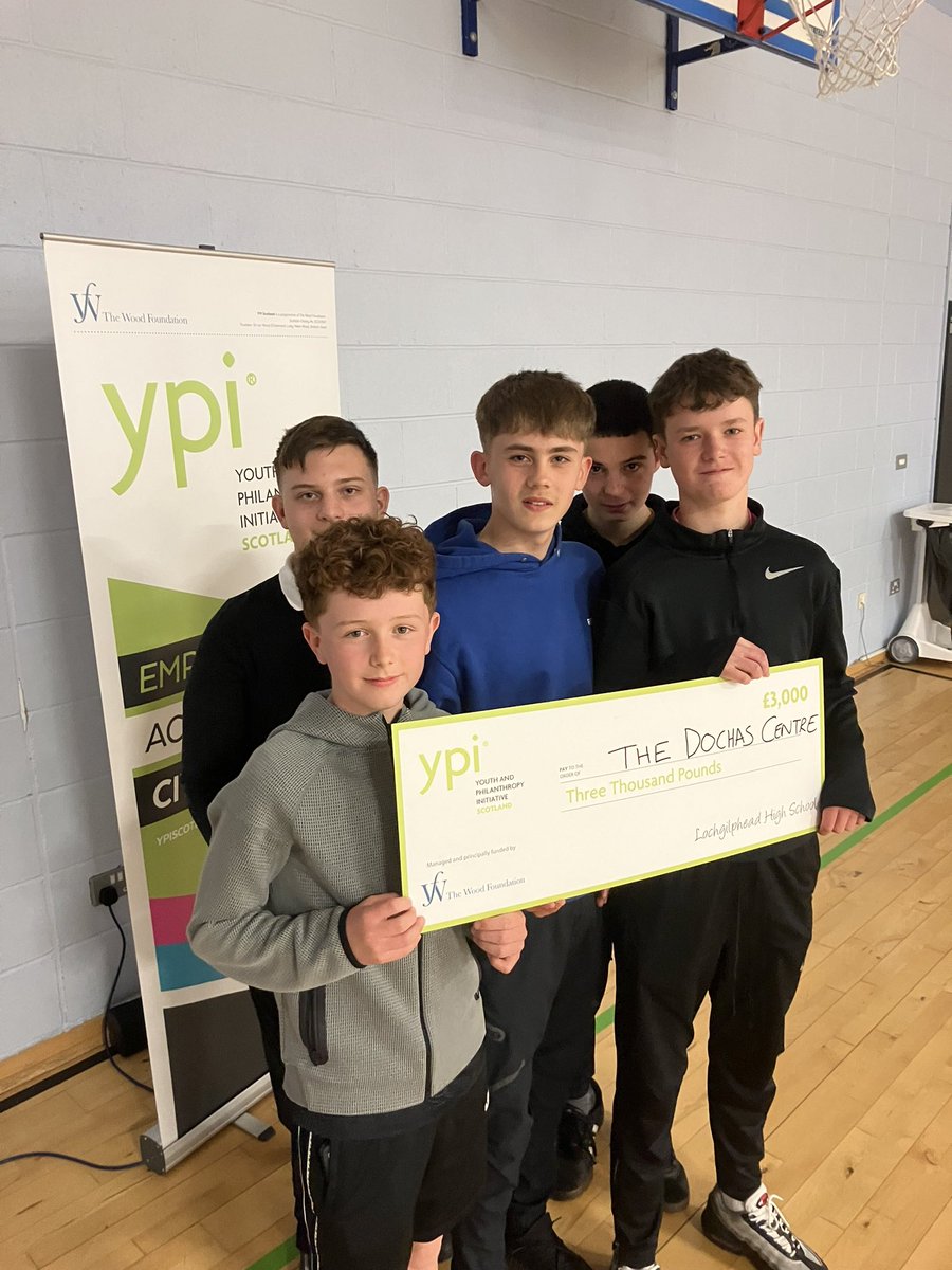 Huge well done to the winning team from @LochgilpheadJC representing The Dochas Centre winning the #ypi final for £3000. Great to see so many teams learning more about their community.