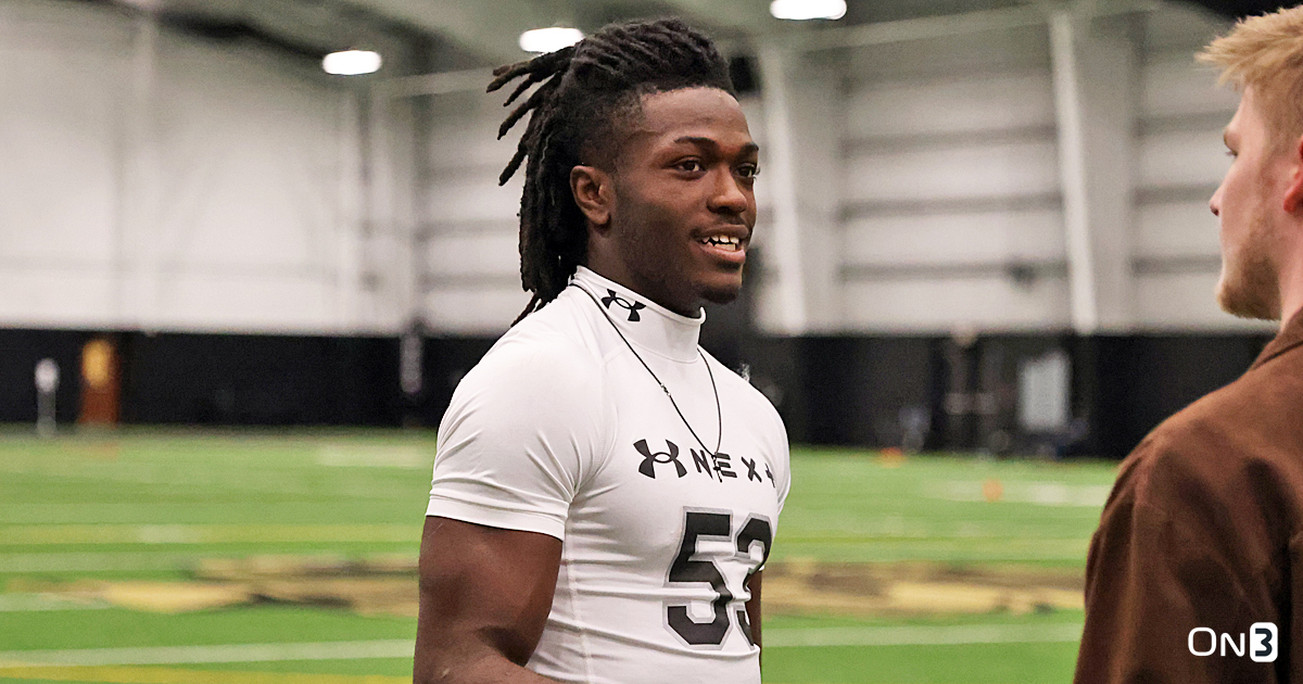 4-star SAF Lagonza Hayward has #FSU, #USC and #Tennessee OVs locked in. #Florida is pushing for one and #SouthCarolina has quickly become a contender. 

One school is 'definitely No. 1' for Hayward and he gives the latest: on3.com/news/one-schoo… (On3+)