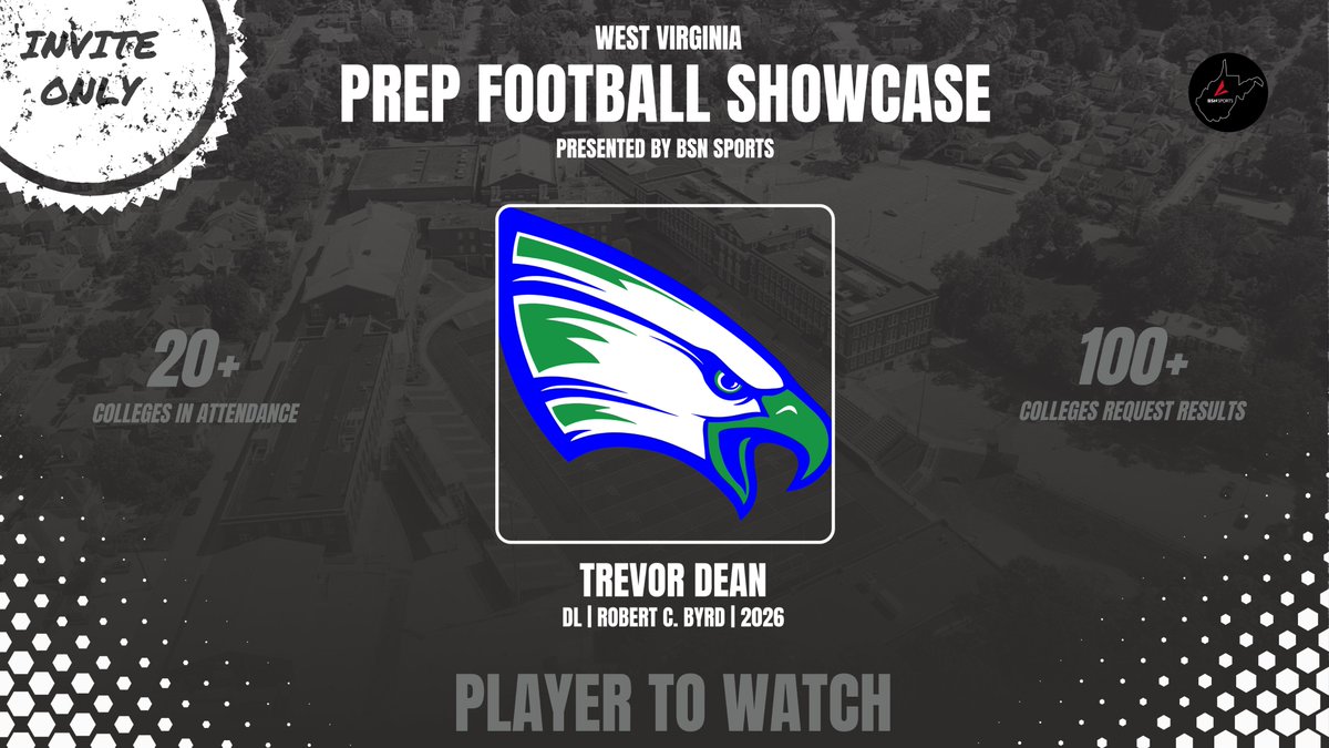 2024 WV Prep Football Showcase Player to Watch: Trevor Dean DL | Robert C. Byrd (Invite Only - Top WV Players) #wvprepfb