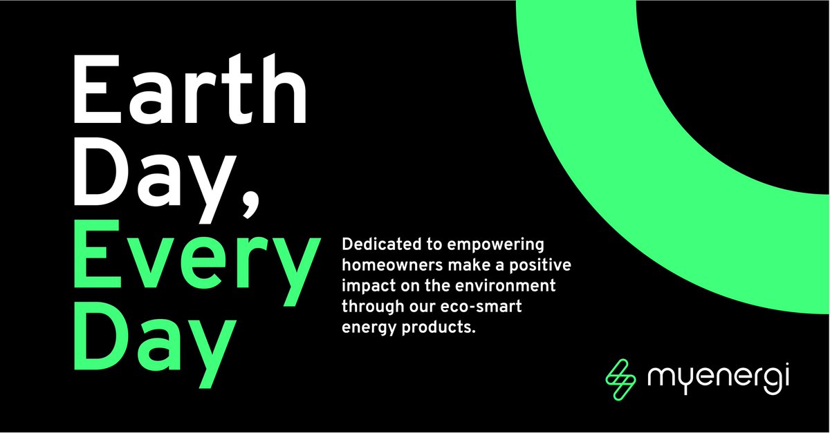 At myenergi, we believe that Earth Day is not just today but every day!🌱 We’re dedicated to empowering homeowners to make a positive impact on the environment through our eco-smart energy tech. When you choose our products, you’re not just making a purchase, you’re investing in