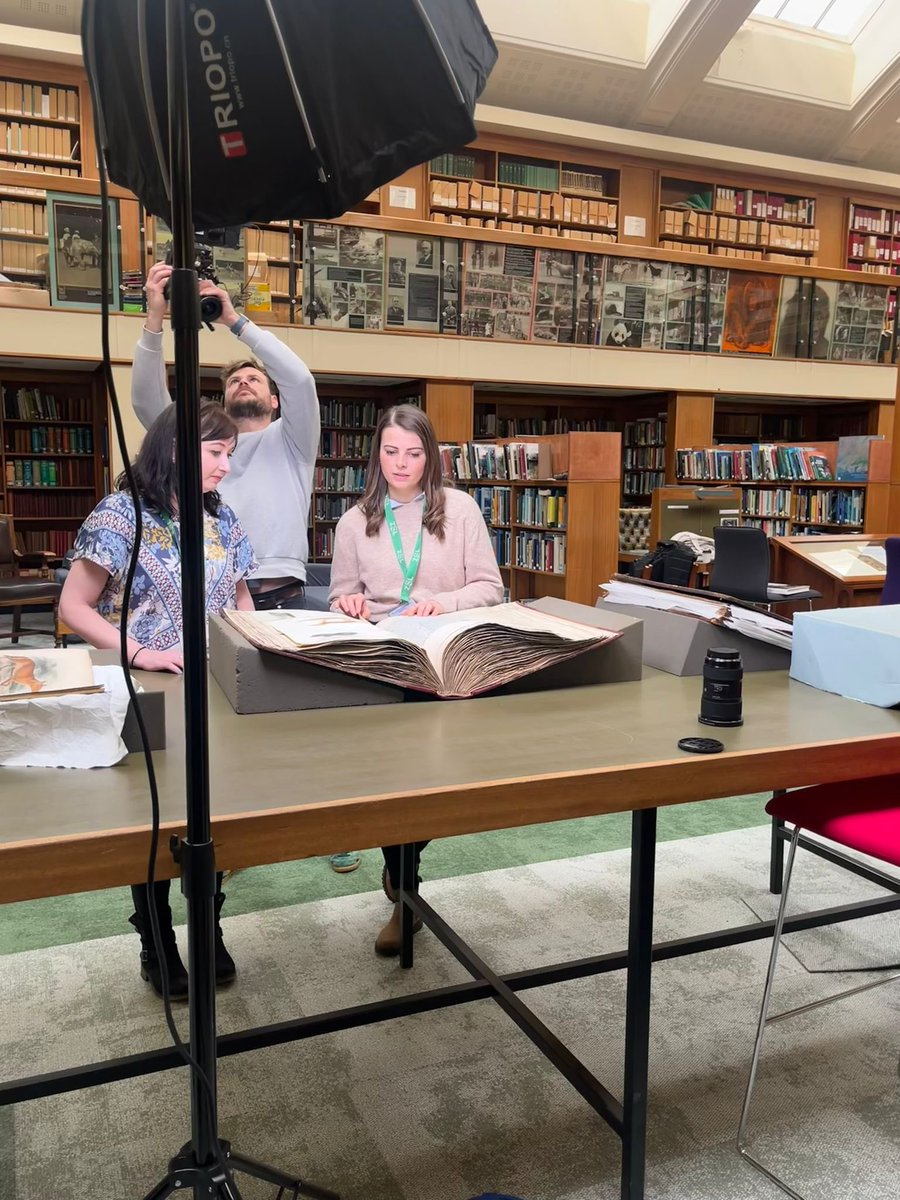 RHULGeography's tweet photo. 📹 PhD student Mollie was filmed today at @OfficialZSL for a short science outreach video funded by NERC aimed at inspiring 16-18 to pursue science based careers.
#RHULGeogResearch #RHULGeogPostgrad #NERC #PhD #Geography #fossilrecords #scienceoutreach #modernconservation https://t.co/aiEr4xLMpy
