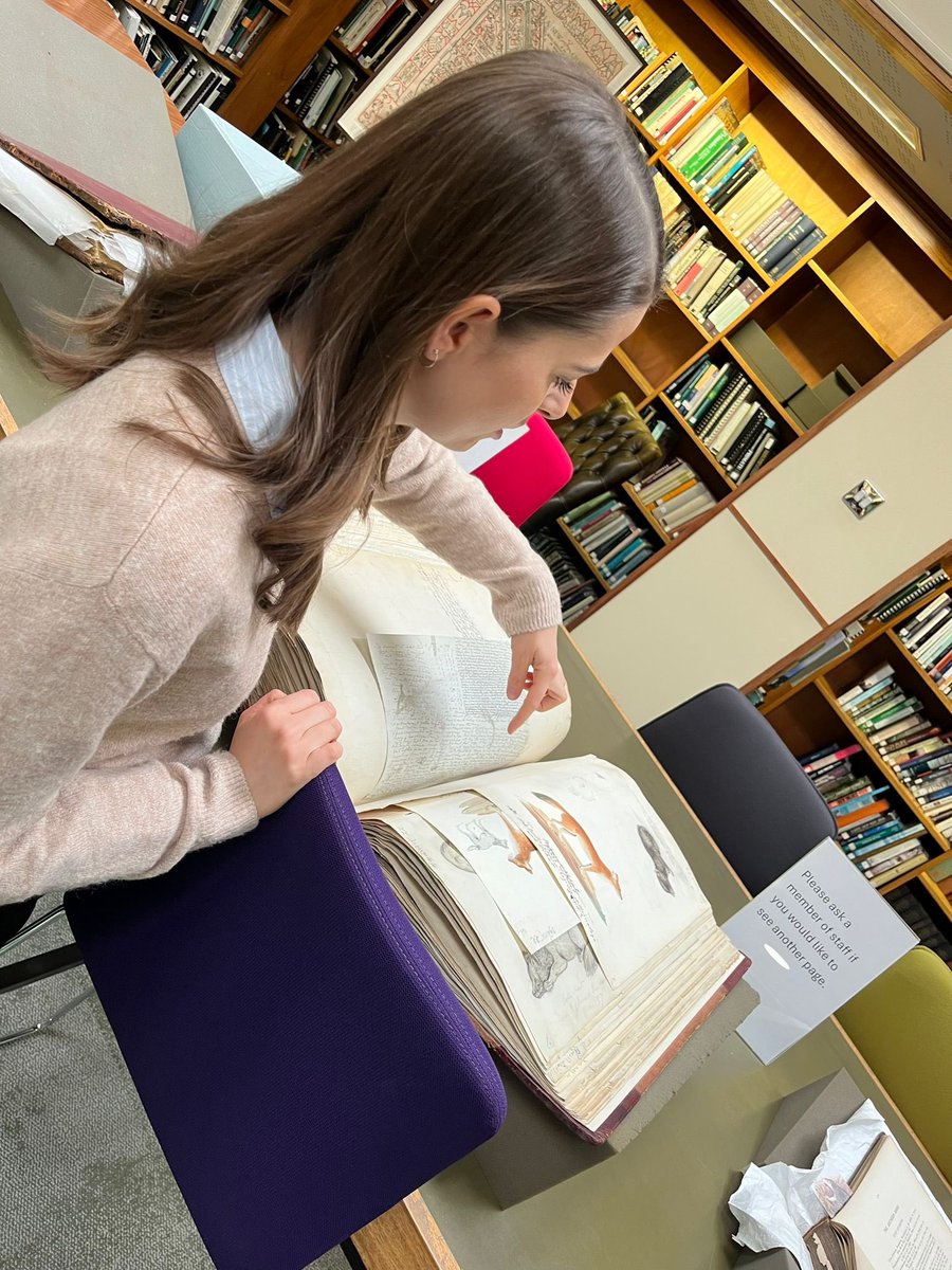 RHULGeography's tweet photo. 📹 PhD student Mollie was filmed today at @OfficialZSL for a short science outreach video funded by NERC aimed at inspiring 16-18 to pursue science based careers.
#RHULGeogResearch #RHULGeogPostgrad #NERC #PhD #Geography #fossilrecords #scienceoutreach #modernconservation https://t.co/aiEr4xLMpy