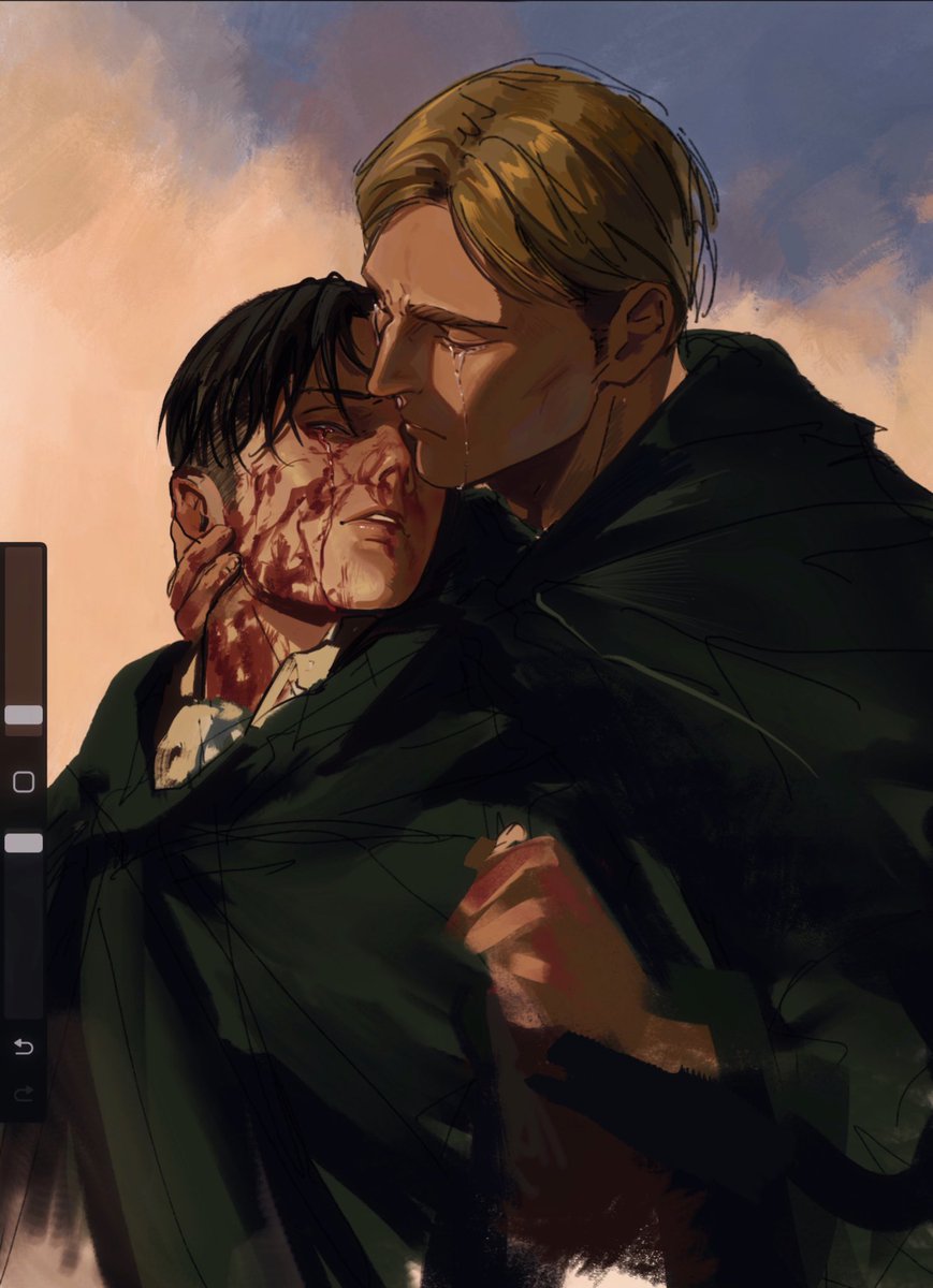 #Eruri #エルリ what if it was me instead of you?✍️