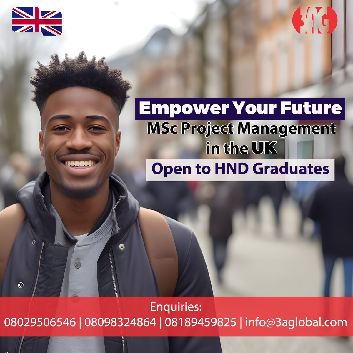 Dreaming of a Master's degree but worried about your qualifications? Don't fret! With a 2.2 degree or 3rd class + PGD/HND upper credit, you can embark on this exciting journey.

#studyintheuk #MastersDegree #StudyAbroad #UKEducation #ManagementStudies #ProjectManagement
