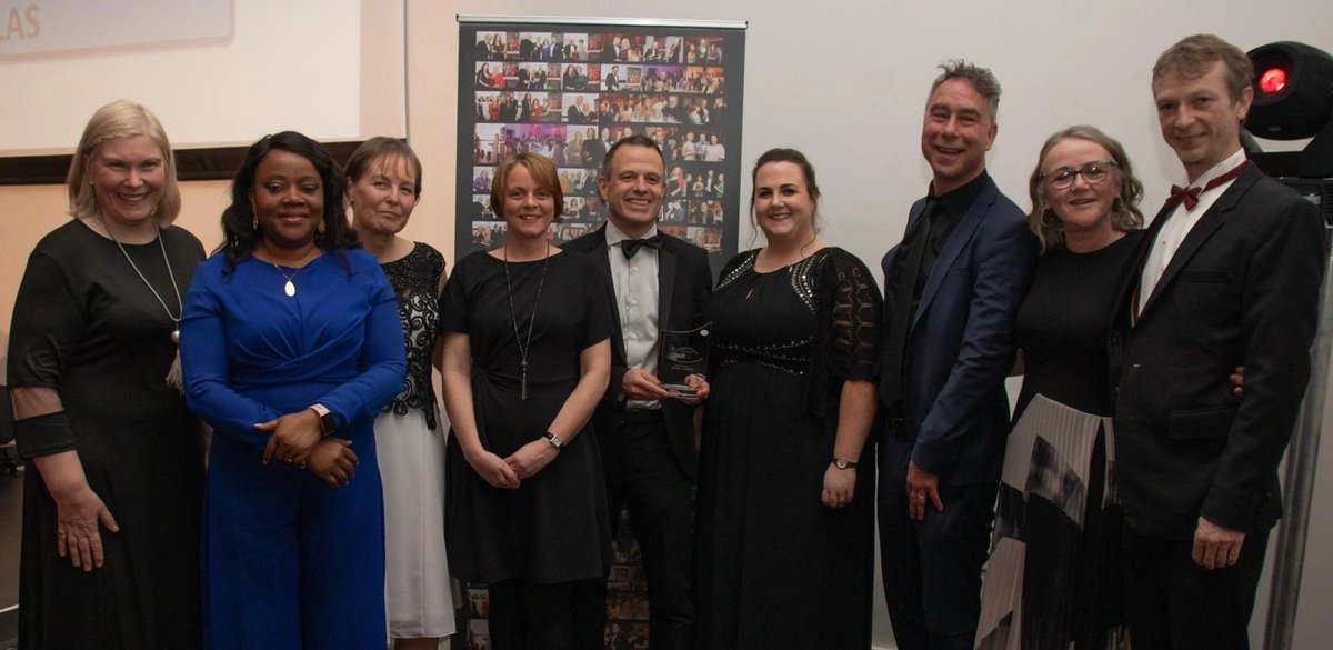 The @SOLASFET Team were thrilled to win the #HR Champions CSR Strategy Award 2024 for our important collaboration with @IrishPrisons that's helping to transform lives #HRChamps2024