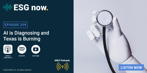 On this 2-for-1 special, we tackle #AI disruption in healthcare and what risks and opportunities it brings for investors. Then, we dig into #wildfire headaches for electric utilities and ask if they can roll with the punches. ms.spr.ly/6017YDdrb