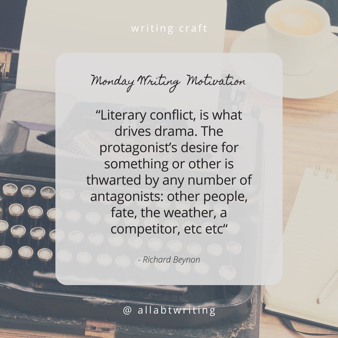 📚 What's at the heart of storytelling? Literary conflict is the pulse that drives narrative forward. Check out Richard's latest blog for tips on harnessing the power of conflict. allaboutwritingcourses.com/2024/04/22/mon… #WritingCommunity #MondayMotivation #Storytelling #WritingInspiration