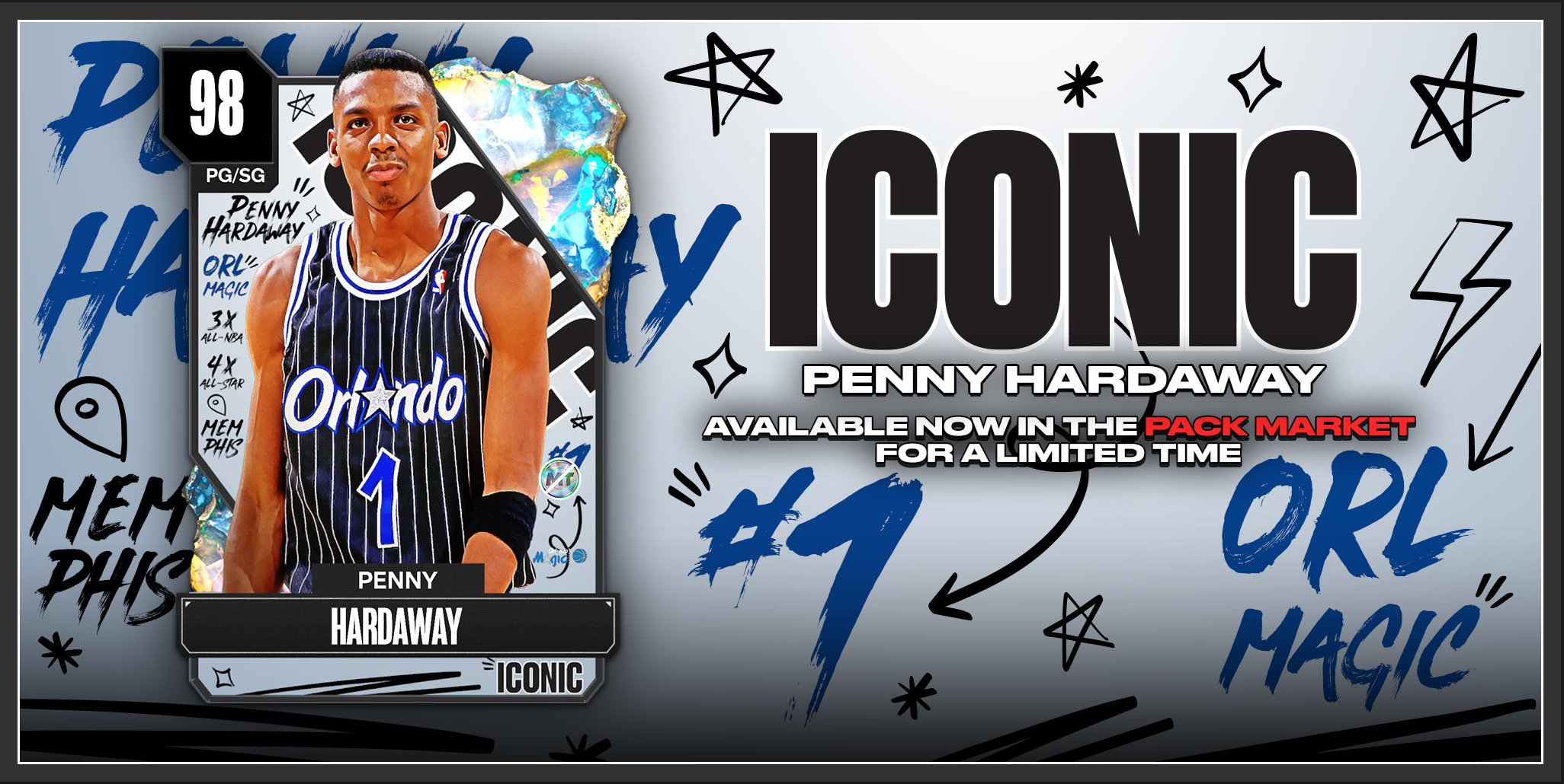 Galaxy penny hardaway hot sale