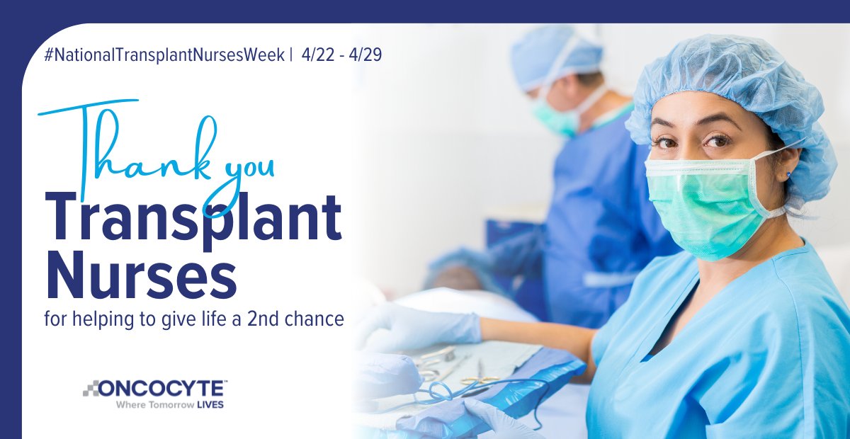 Celebrating #NationalTransplantNursesWeek! Honoring the heroes giving life a second chance, navigating #OrganTransplants with care. Over 100,000 await organs; their role is pivotal. Thanks for your dedication, #TransplantNurses #HealthcareHeroes #OCX #WhereTomorrowLives
