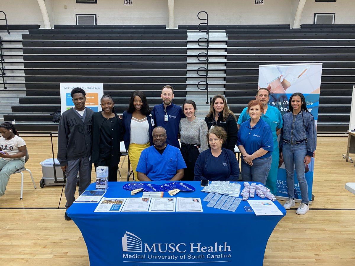 Reaching out for a healthier community, Black River Medical Center joins the Health Me Heathy SC event in Kingstree, SC! #ChangingWhatsPossible