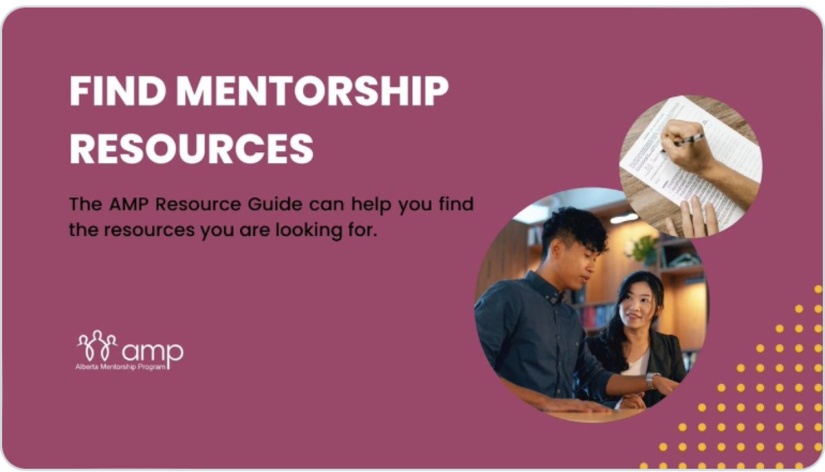 Want to create a new #mentorship program but don't know where to start?

The resources on the AMP website are created for you to use and share. Check out our resource guide here: ow.ly/MTtX50PXhbU

#ABMentorshipProgram #MentoringMatters