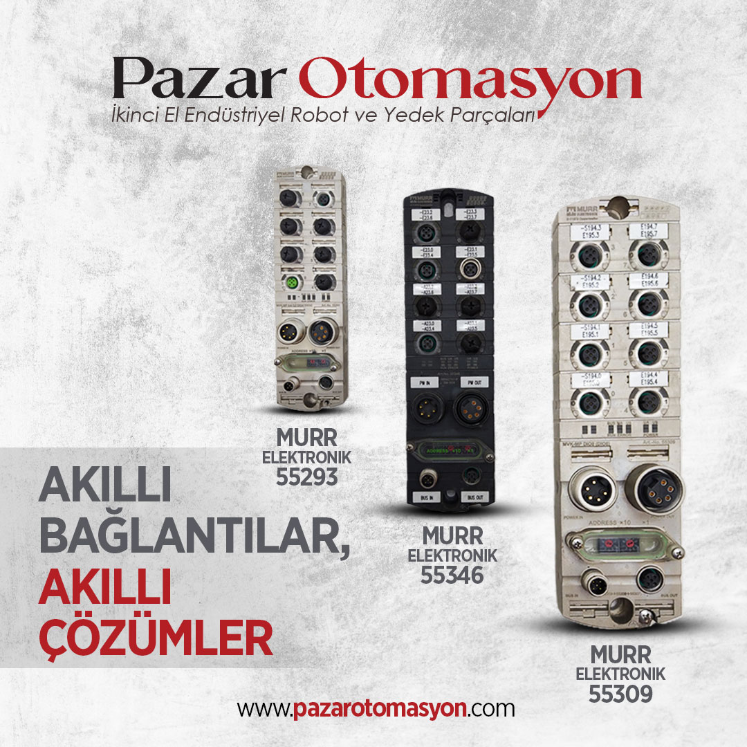 CeylanRobot's tweet image. 👉 Şimdi makinenizi en iyi şekilde kontrol etmenin ve işlerinizi kolaylaştırmanın zamanı geldi! Detaylı bilgi için bize DM atabilir veya web sitemizi ziyaret edebilirsiniz. 🌐 Web sitemiz: pazarotomasyon.com
#MurrElektronik #ElektrikBağlantısı #Verimlilik #Endüstriyel